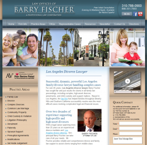 Adrecom’s CMS Systems Enhanced the Web Presence of The Law Office of Barry Fischer