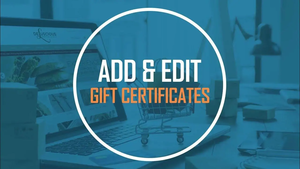 How to Add Gift Certificate