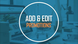 How to Add Promotion