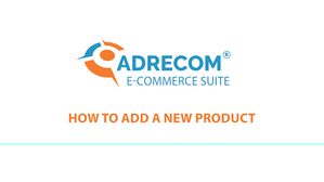 How to Add a New Product
